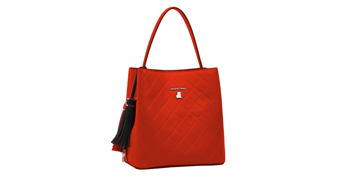 Sac à Main Vintage Jacques Esterel En Cuir Reptile - Multicolore, Occasion En Très Bon état